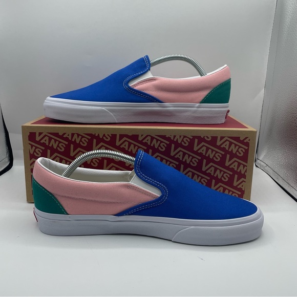 Vans Classic Slip On Multi Color Men’s Shoes NEW. - Picture 2 of 4
